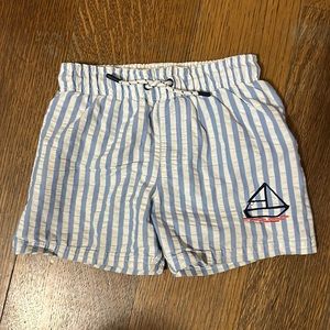 Seersucker toddler boys swimsuit. 3T Cat & Jack